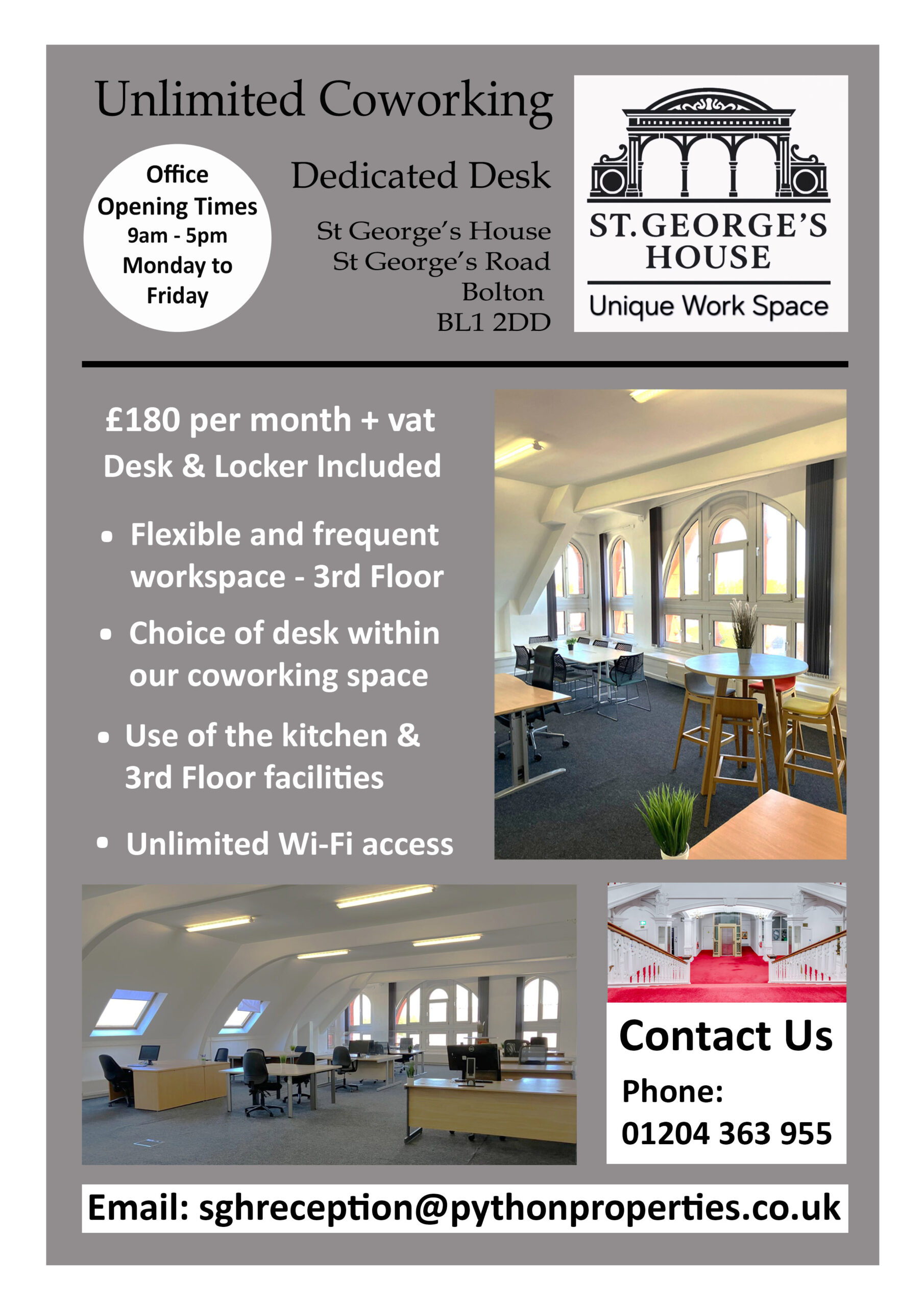 Unlimited Coworking – St George’s House